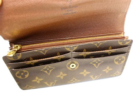 brown checkered louis vuitton wallet|lv sarah long wallet.